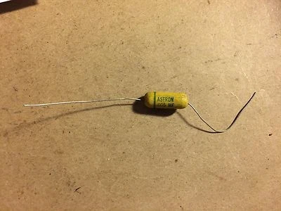 Nuevo de Lote Antiguo Astron .005 uf 600v Condensador Mostaza Guitarra Amplificador Tono Tapa (Cantidad Disponible Foto 1 de 4