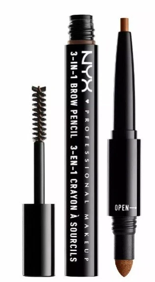 NYX Sourcils 3-in-1 Brow Pencil Powder and Mascara ~ Choose Shade - Image 1 of 1