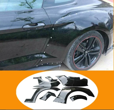 For Ford Mustang 15-17 Rocket Bunny Paint Black Wide Body Fender Flare Body Kit - Image 1 of 4