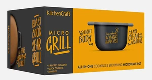 Kitchencraft Mikro Grill Mikrowelle Topf All in One Kochen & Bräunen BPA frei - Bild 1 von 11