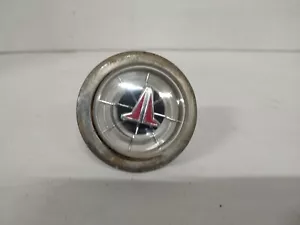 1963 Oldsmobile Jetfire F-85 Chrome Steering Wheel Horn Button - Picture 1 of 5