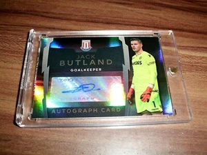 2017-18 Topps Platinum PL Jack Butland Crystal Palace AUTO Refractor SPππ₯ - Picture 1 of 2