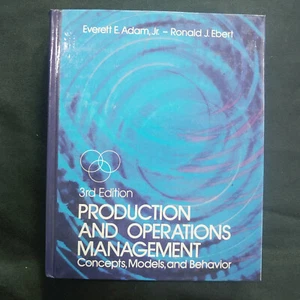 Production and Operations Management: Concepts, Models and Behavior, 3rd Edition - Picture 1 of 10