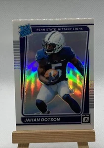 2022 Panini Chronicles Donruss Optic Jahan Dotson Rated Rookie #11 Silver Prizm - Picture 1 of 2