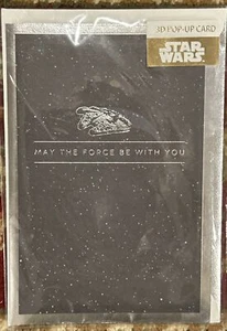 Hallmark Signature Paper Wonder 3D Pop Up Card with Envelopes Star Wars - Picture 1 of 3