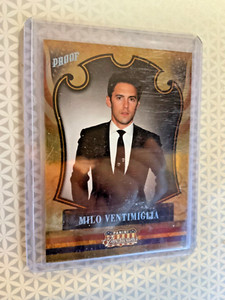 2011 PANINI AMERICANA PROOF  CARD #7 MILO VENTIMIGLIA #/10 AA15