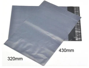 20 * 430mmx320mm BOLSAS GRANDES DE CORREO POLIETILENO POSTE FUERTE LITE AUTO SELLO - Imagen 1 de 6