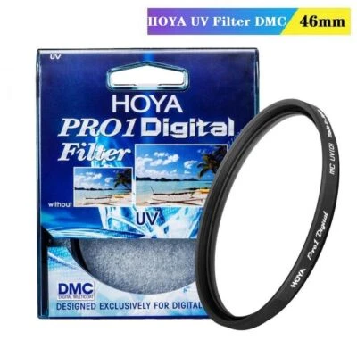 HOYA 46mm UV Filter DMC LPF Pro-1 Digital Protective Lens for Canon SLR Camera - Image 1 of 4