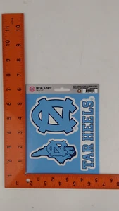 NCAA Vinyl Decal  UV resistant Stickers 3-Pack USA North Carolina Tar Heels - Picture 1 of 3