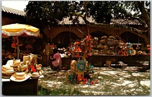 Freeport Bahamas Ein Strohmarkt auf dem Internationalen Basar Postkarte - Bild 1 von 2