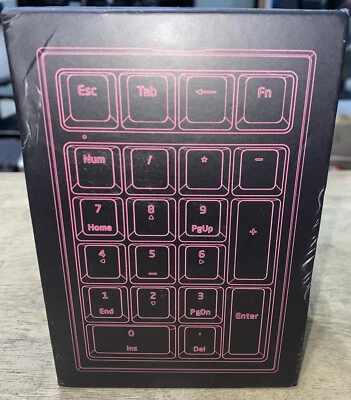 Kolmax Mechanical Numeric Keypad W/ PBT Pudding Keycaps Wired RGB Backlit 21 Key - Image 1 of 3