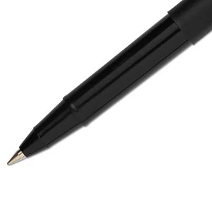 Uni-Ball Onyx Rollerball Pens, Micro Point 0.5 mm, Black Ink, Each, 3 Pack - Picture 1 of 1