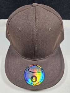 Cappello Hatco marrone chiaro bianco piatto multitaglie con etichette - Foto 1 di 5