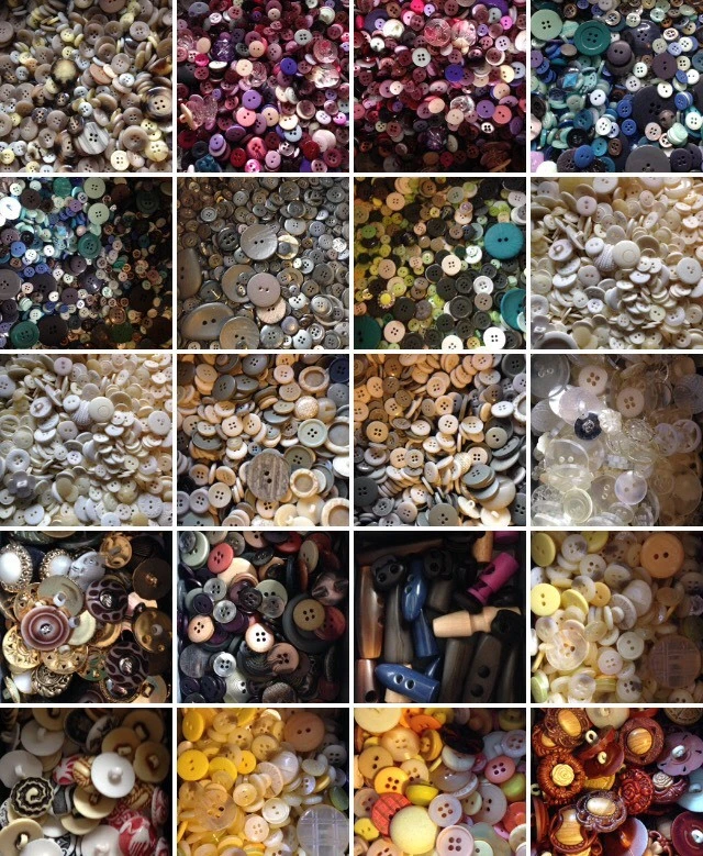 Mixed Craft BUTTONS by weight 50g-200g ALL COLOURS Choose shades card toppers - Image 1 of 1