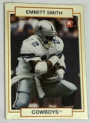 1990 Action Packed EMMITT SMITH ROOKIE Cowboys #34 - Image 1 of 2