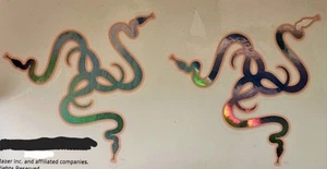 Pink Razer Snake Official Logo Stickers - Bild 1 von 1