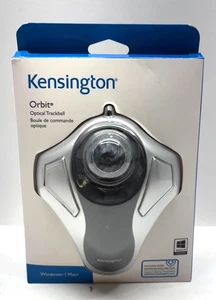 Orbit Trackball Maus (K64327F), silber/schwarz Fingerbedienung - Bild 1 von 3