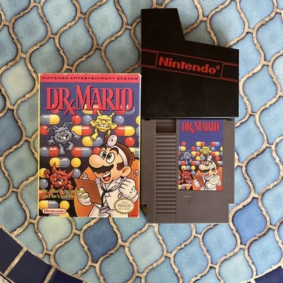 Mint! Nintendo NES Dr. Mario Game In Box - Image 1 of 4