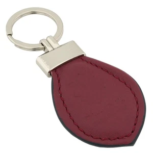 Llavero italiano de cuero genuino Fioretta - rojo - Imagen 1 de 4