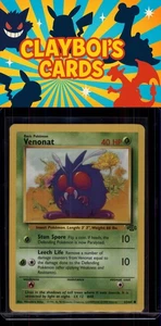 Venonat Jungle Pokémon 63/64 Vintage Common Lightly played - Picture 1 of 2