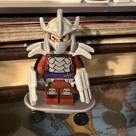 NEW TMNT Shredder Custom Minifigure Dark Purple Cape Shredder Lair