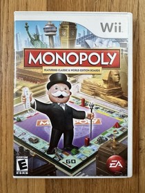 Monopoly (Nintendo Wii, 2008). CIB. Tested