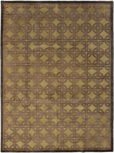 Traditional Hand Knotted Area Rug 8'6" x 11'6" Wool Carpet - Picture 1 of 5