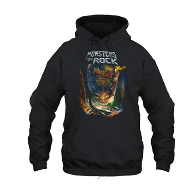 (2 sided) Judas Priest Hoodie Resurrection Fest Graphic, 2025 Tour - Image 1 of 3