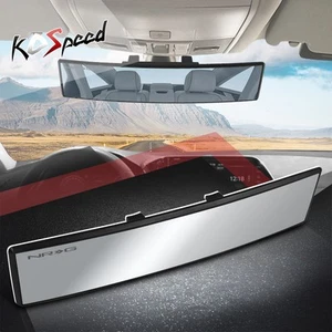 NRG IM-300CWT 300mm W X 70mm T Convex Interior Clip On Rear View Clear Mirror - Picture 1 of 6