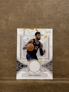 2023-24 Topps Royalty Round Ball Relics #RBRPG Paul George /99 - Picture 1 of 2