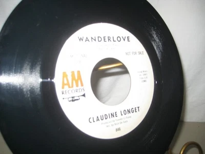 Claudine Longet/Hello hello/Wanderlove/A&M records/promo/846/ 7" - Image 1 of 2