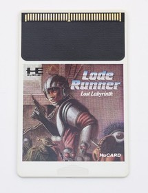 Lode Runner Lost Labyrinth - NEC PC Engine HuCard PCE JP Japan - Cartridge Only