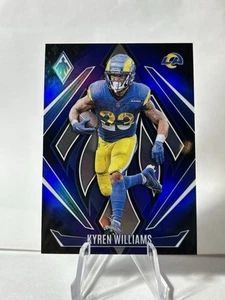 2024 Panini Phoenix Kyren Williams #101 Blue Fade #/249 Los Angeles Rams - Picture 1 of 2