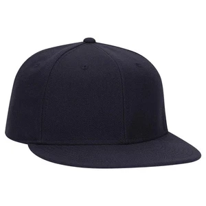 OTTO CAP 123-969 "OTTO FIT" Unisex Hat 6 Panel Flat Visor Baseball Cap - Picture 1 of 7