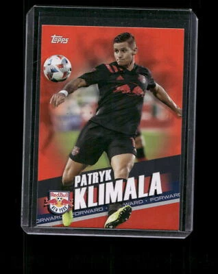 2022 Topps MLS #95 Patryk Klimala Orange #/25 - Image 1 of 2