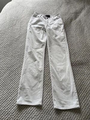 Lovely NYDJ Not Your Daughters Jeans White Straight Leg Jeans UK Size 6 Stretch - Image 1 of 4