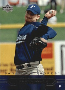 2005 Upper Deck San Diego Padres Baseball Card #397 Woody Williams