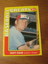 1990 Swell Baseball Greats # 87 Rusty Staub - Montreal Expos Le Grand Orange ZB3