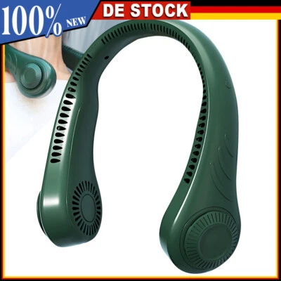Tragbarer Mini Hals Ventilator USB 360° Nackenventilator Leise Halsventilator  - Bild 1 von 4