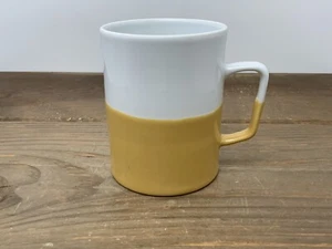Saikai Dip Mug Yellow Wh Color Separation Glaze - Essence Korutaro Abe Excellent - Picture 1 of 20
