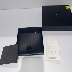Baseus Blade Power Power Bank Black Digital Display 100W 20000mAh BAD BATTERY - Picture 1 of 5