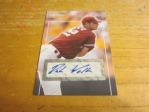 Duke Welker 2007 Just Rookies Autographs #60 Trading Card MLB Pittsburgh Pirates