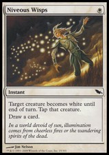 Magic the Gathering MTG Niveous Wisps (15) Shadowmoor   LP