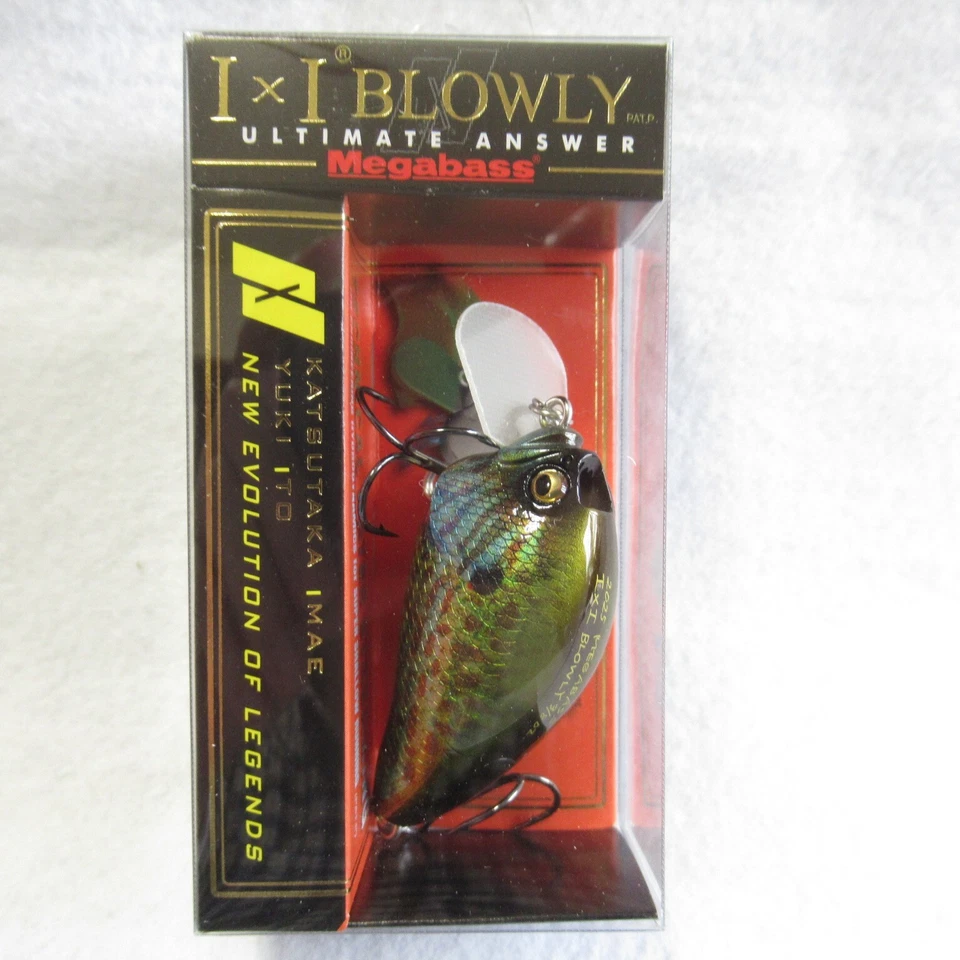 Megabass I×I BLOWLY Pumpkin Seed Bluegill Gill Crank 3/8oz 49mm Pumpkinseed #2