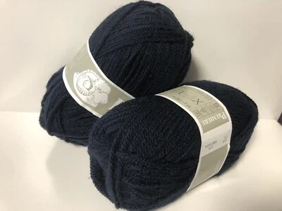 pelote De laine Acrylique Bleu Marine Layette / fabriqué en France