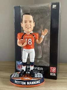 PEYTON MANNING Denver Broncos NFL Legend 5x League MVP Bobblehead #/144 NIB! - Picture 1 of 2