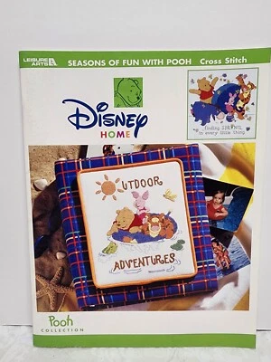 Disney Seasons of Fun with Pooh & Friends Cross Stitch Patterns Leisure Arts - Image 1 of 4