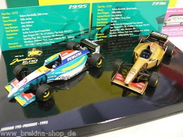 1/43 Minichamps Jordan '95-'96 Jordan 195/196 Peugeot 402109596 - Bild 1 von 1