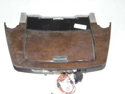 02-05 BMW E65 745i OEM cenicero central encendedor consola compartimento moldura madera Foto 1 de 4