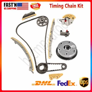 Timing Chain Kit Camshaft Adjuster Fit Honda ILX Accord Civic Crosstour CR-V 2.4 - Picture 1 of 15